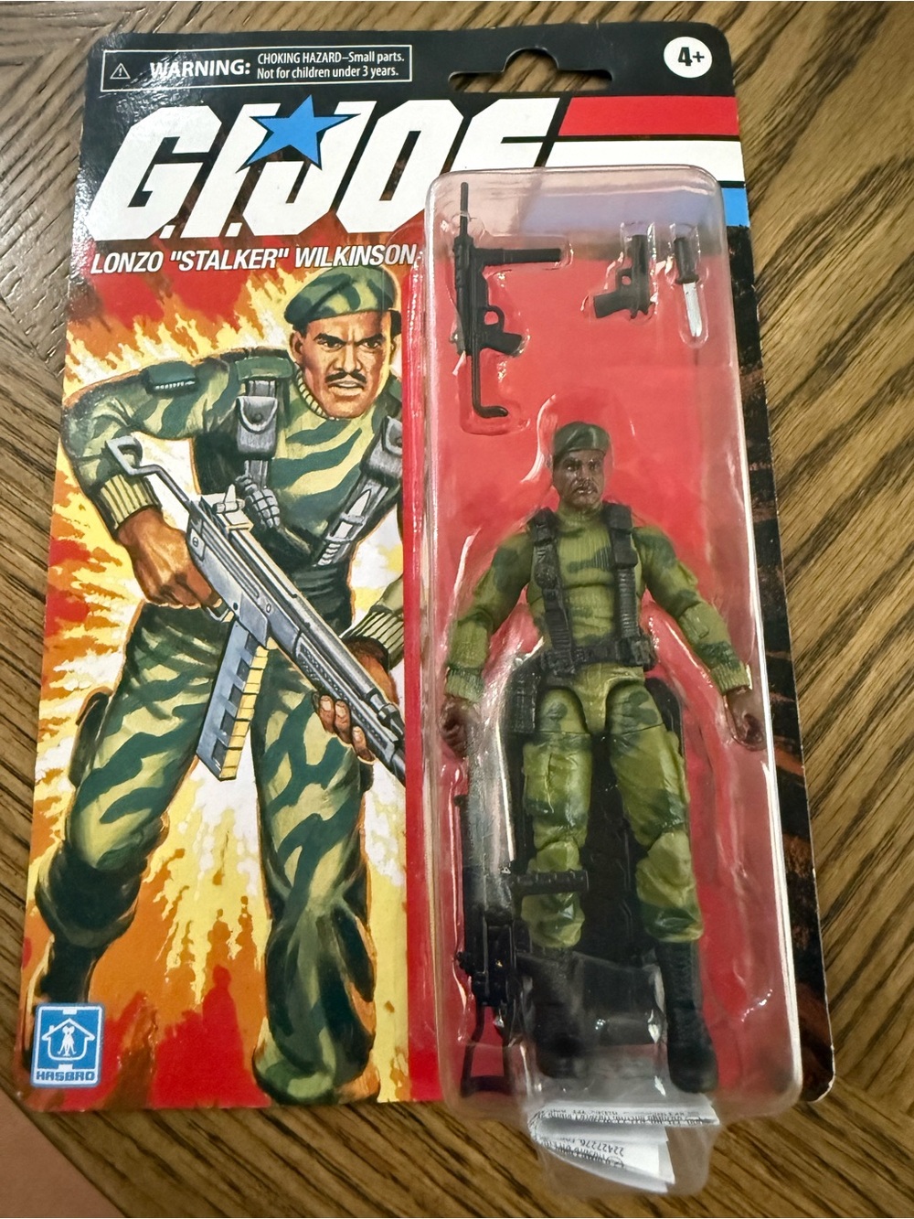 Hasbro G.I. Joe Lonzo "Stalker" Wilkinson Action Figure - Green, Black, Red